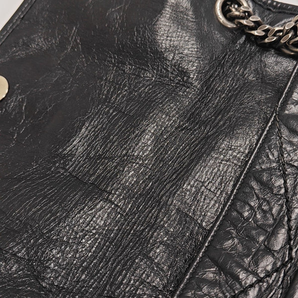NIKI Medium Quilted Calfskin Black