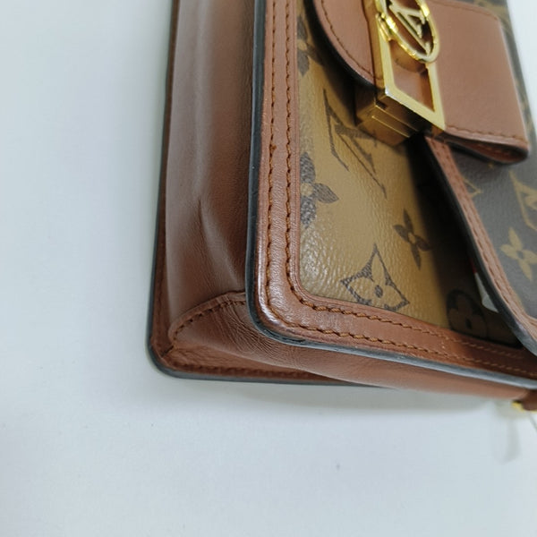 DAUPHINE WOC Monogram Coated Canvas Brown