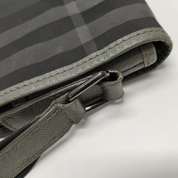 Fabric Shoulder Bag Gray