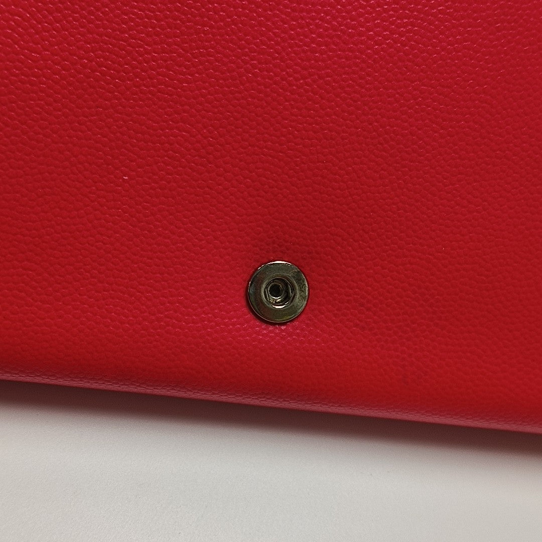 Calfskin Shoulder Bag Red