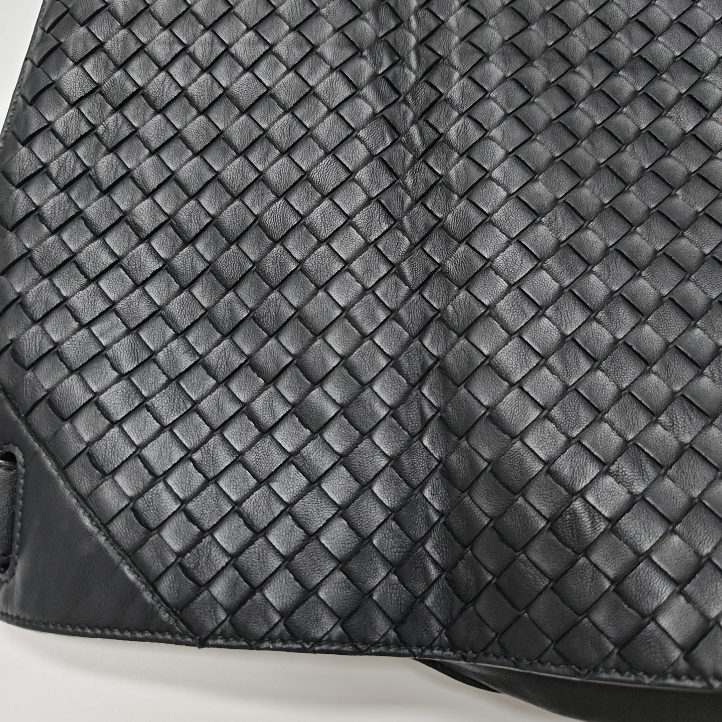 Calfskin Shoulder Bag Black