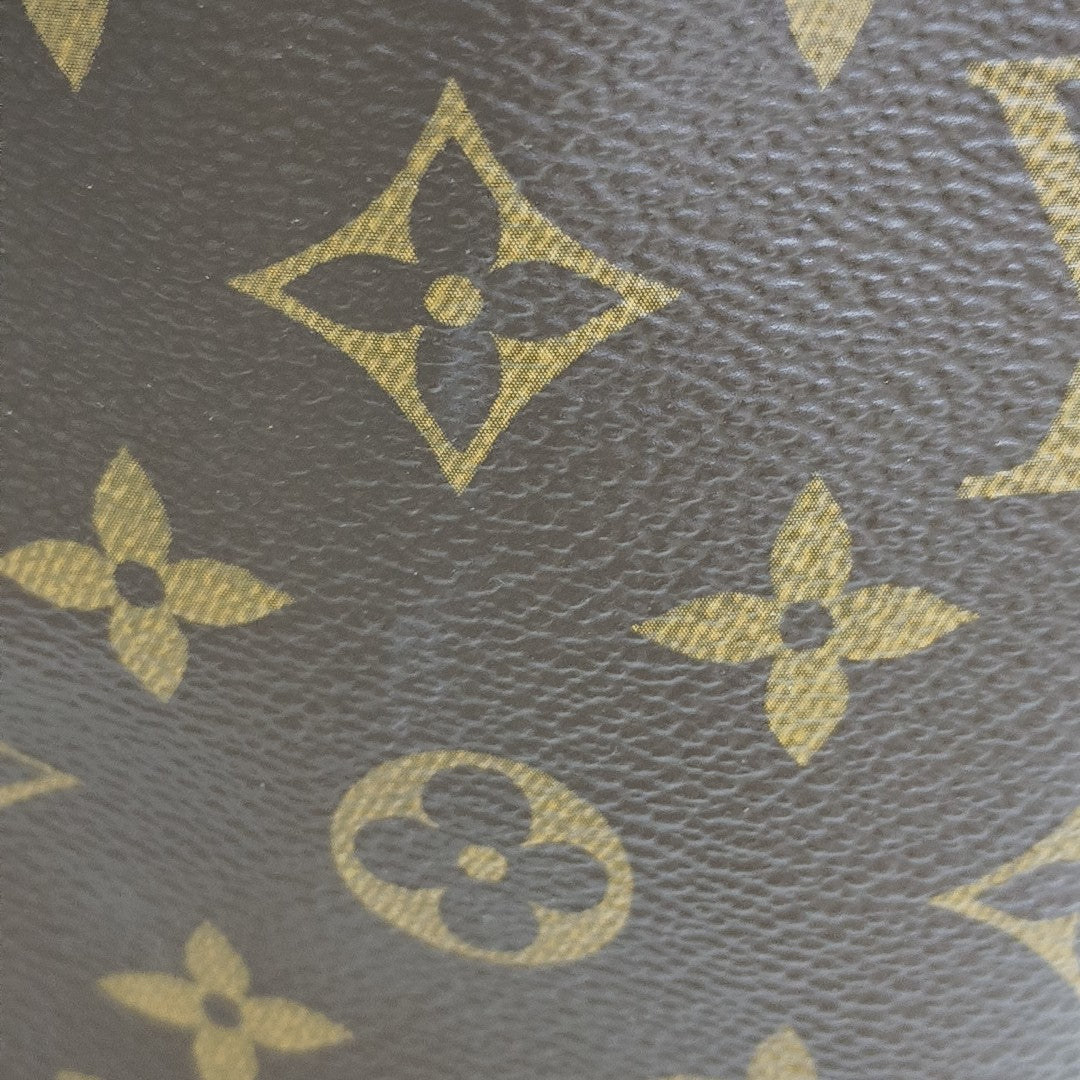 NÉONOÉ Nano Monogram Coated Canvas Brown