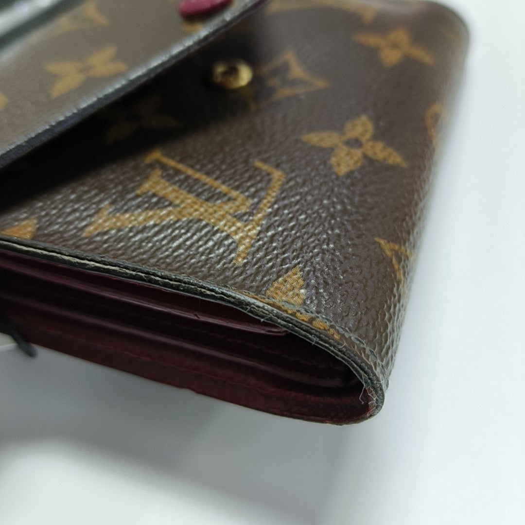 VICTORINE Monogram Coated Canvas Brown Wallet