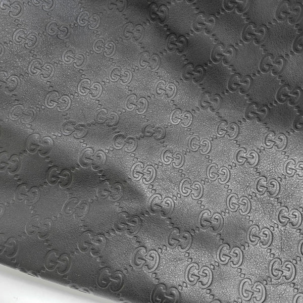 GG Imprime Monogram Calfskin Black