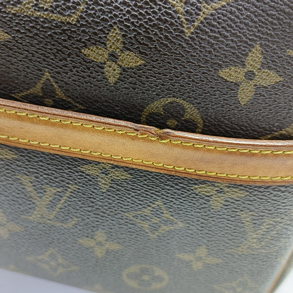 REPORTER Monogram Coated Canvas Brown
