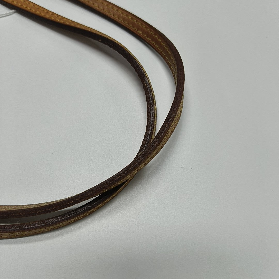 NEVERFULL MM Monogram Coated Canvas Brown