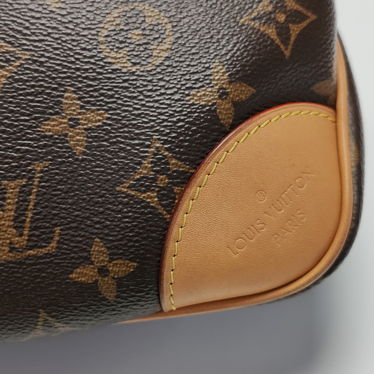 BOULOGNE Monogram Coated Canvas Brown