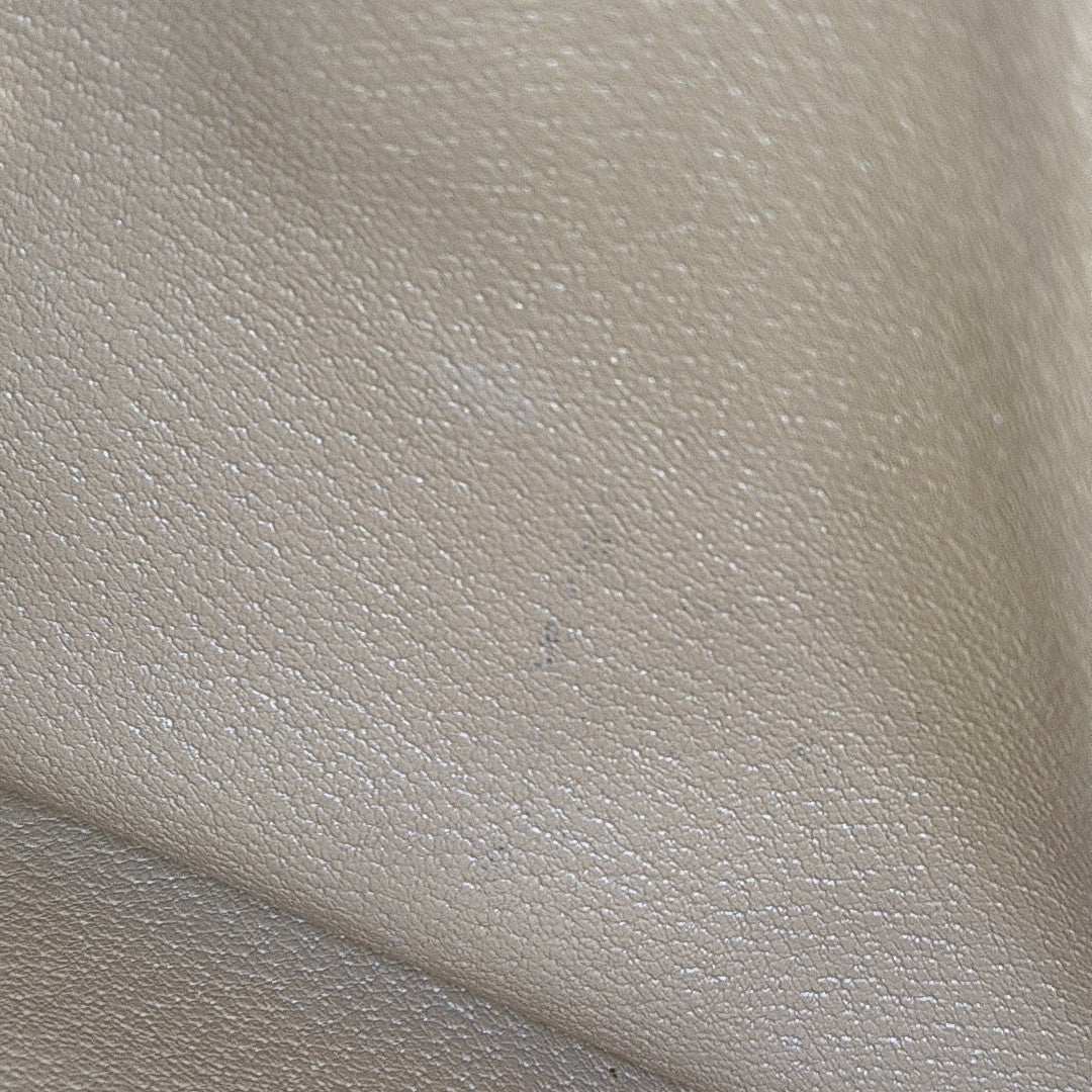 Quilted Coated Canvas Shoulder Bag White