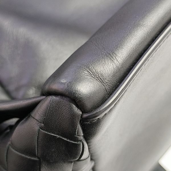 Calfskin Backpack Medium Black