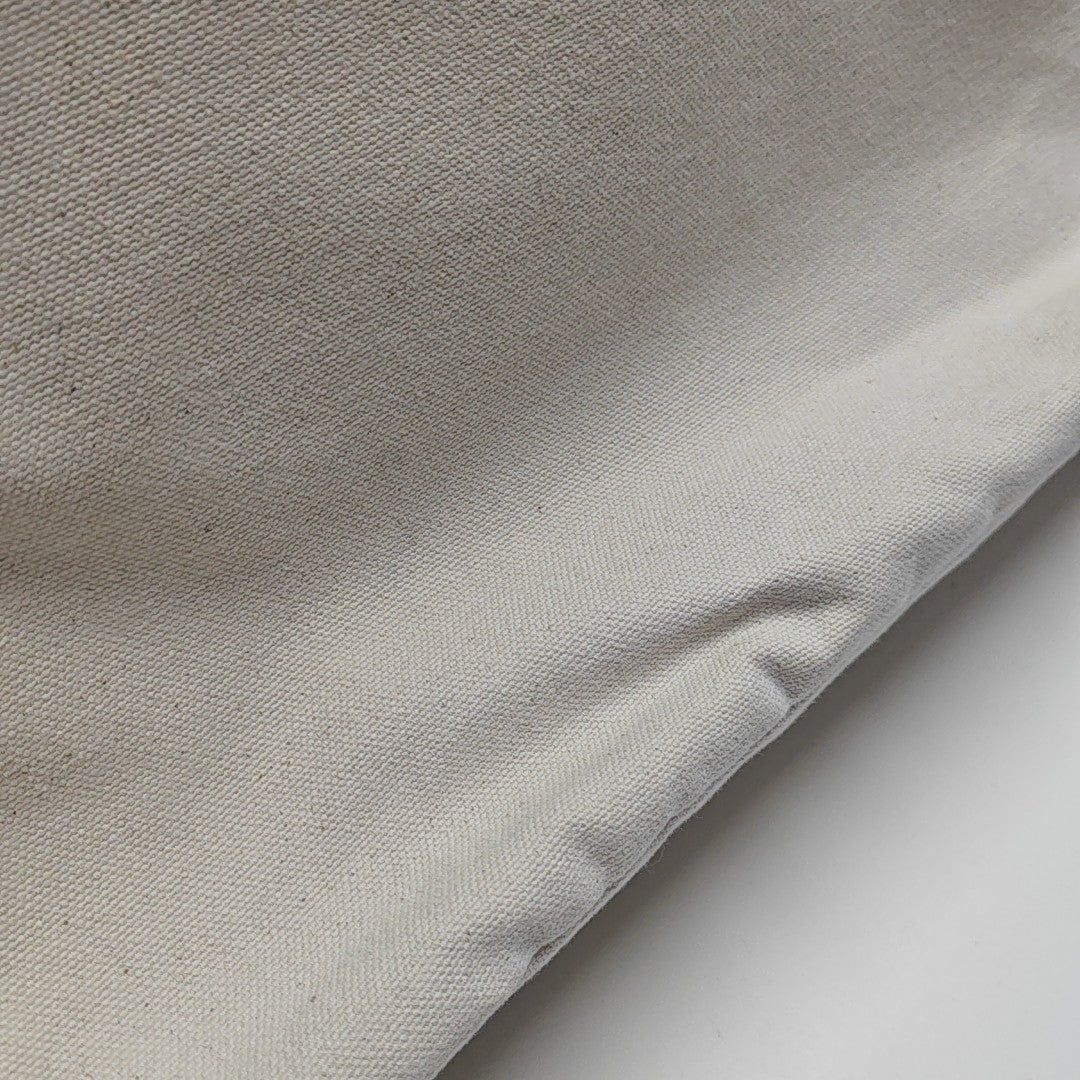 Quilted Canvas Tote Bag Beige