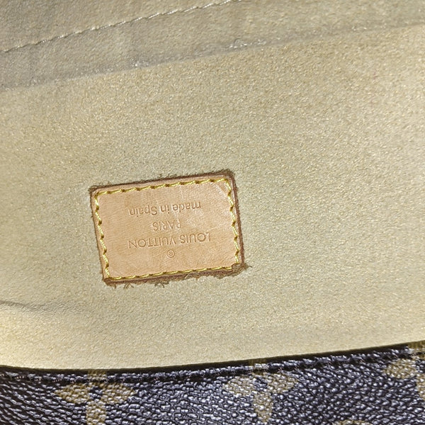 ARTSY MM Monogram Coated Canvas Brown