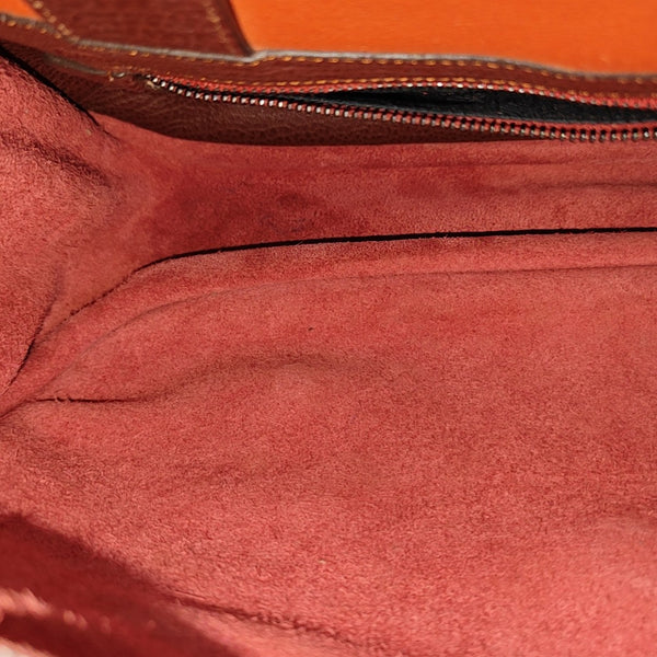 Calfskin Shoulder Bag Red