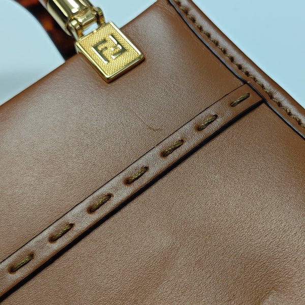 Sunshine Mini Calfskin Brown