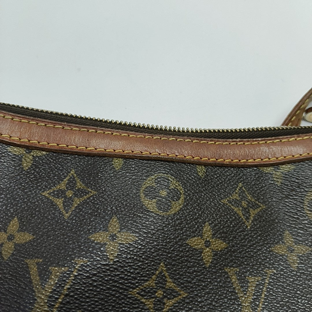 TULUM GM Monogram Coated Canvas Brown