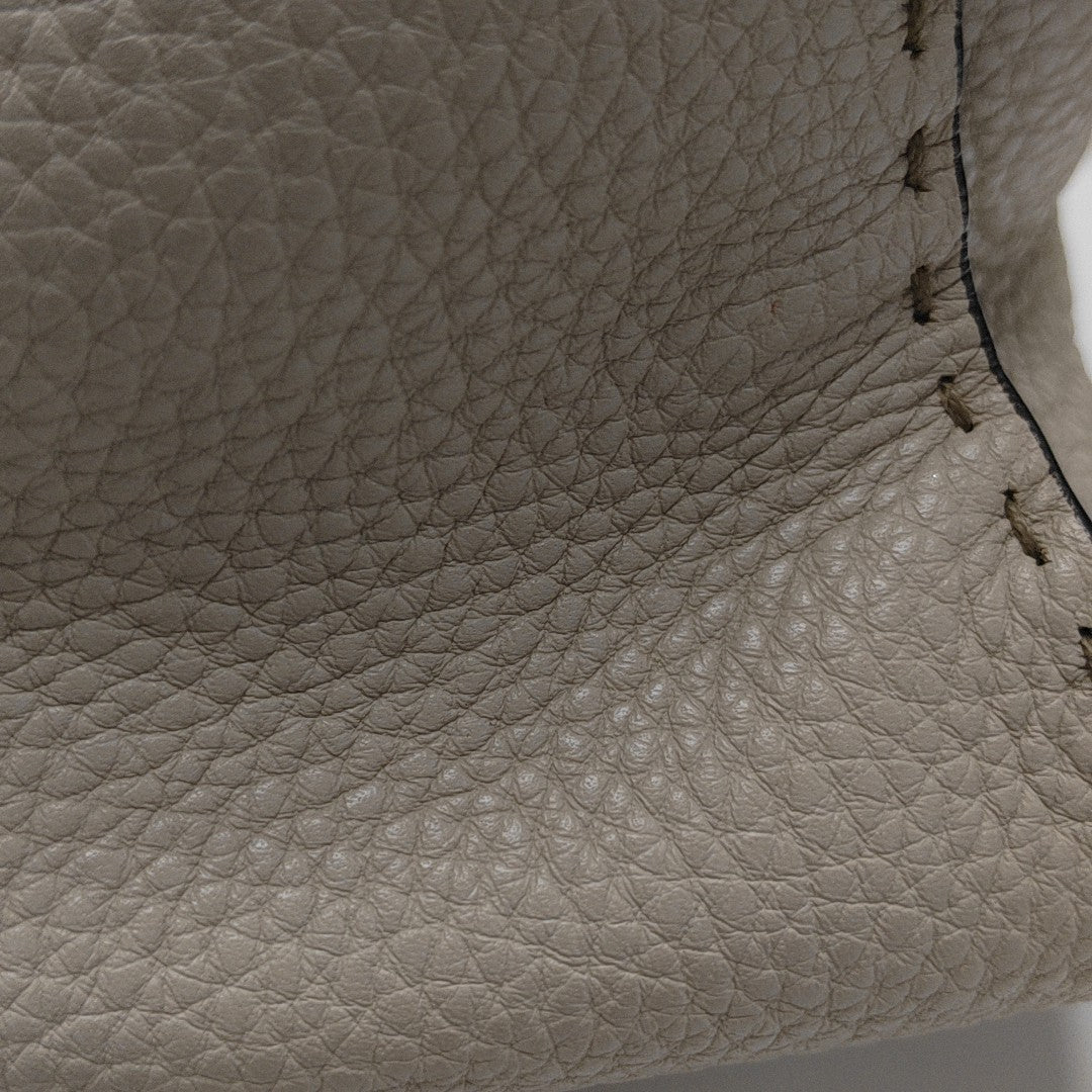 Peekaboo Mini Calfskin Gray