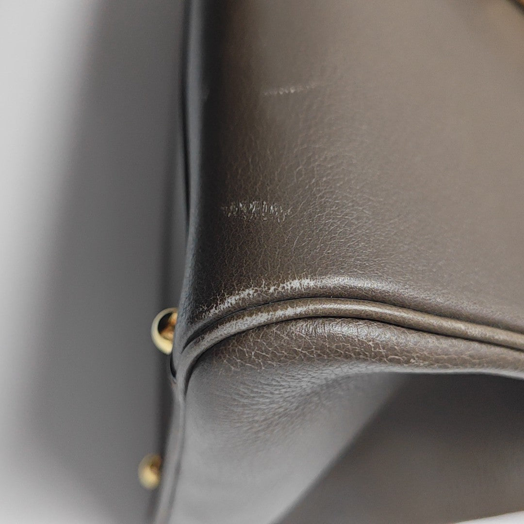 Brillant Medium Calfskin Gray