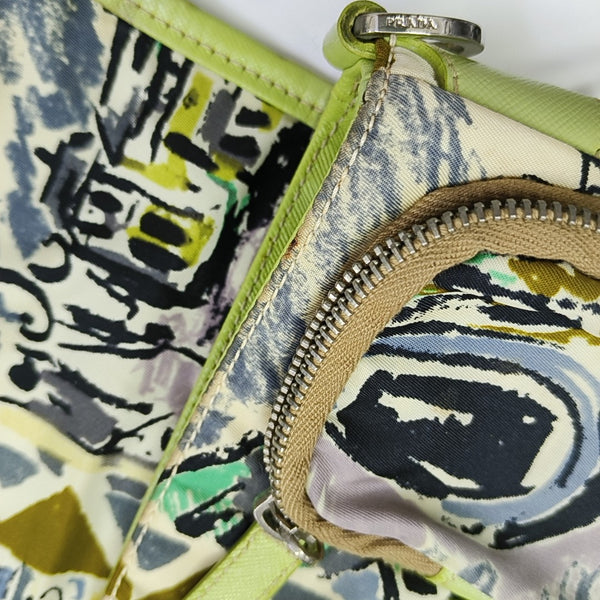 Nylon Shoulder Bag Multicolor