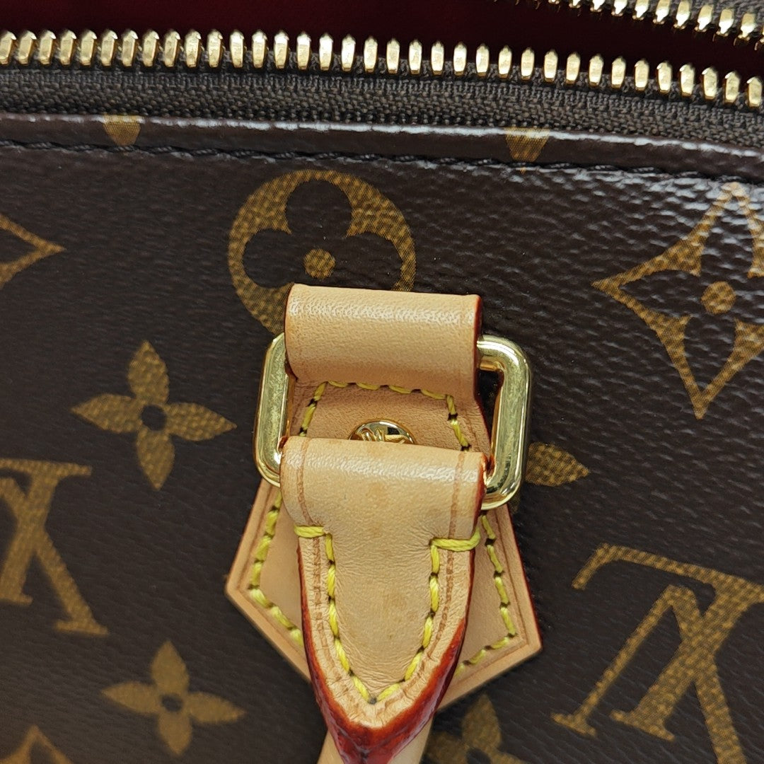 SPEEDY 20 Monogram Coated Canvas Brown
