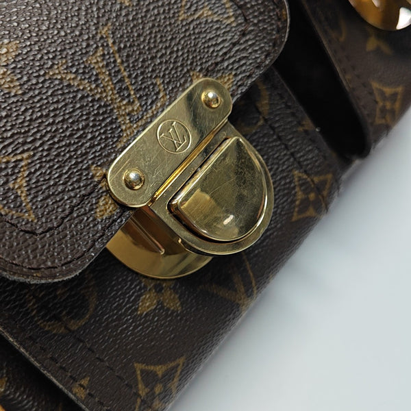 MANHATTAN PM Monogram Coated Canvas Brown