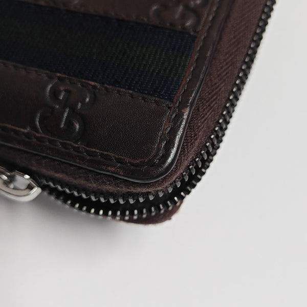 Monogram Calfskin Wallet Brown