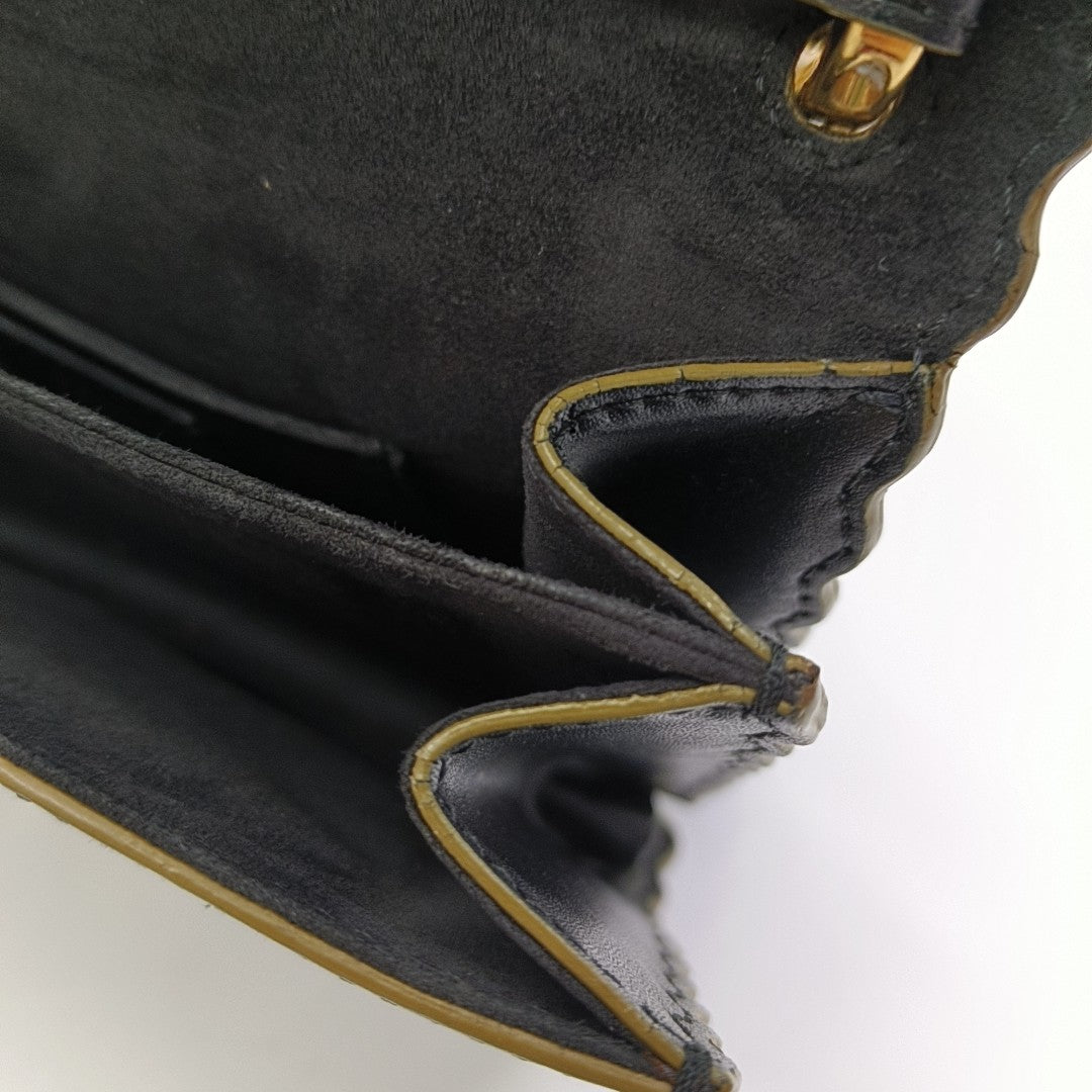 Kan I Small Calfskin Black