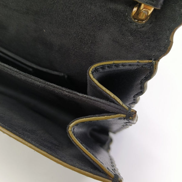 Kan I Small Calfskin Black