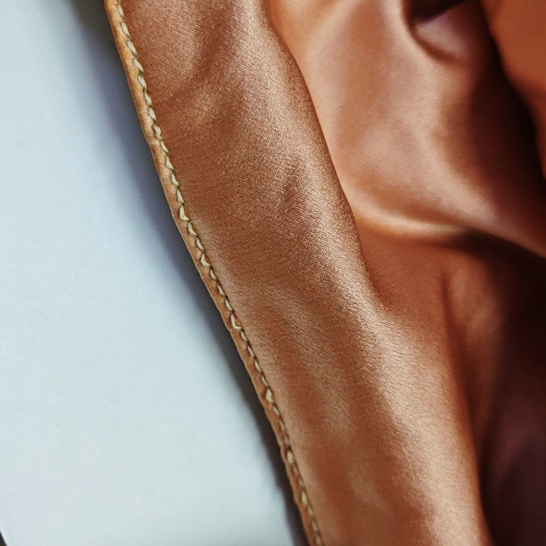 Nylon Tote Bag Brown