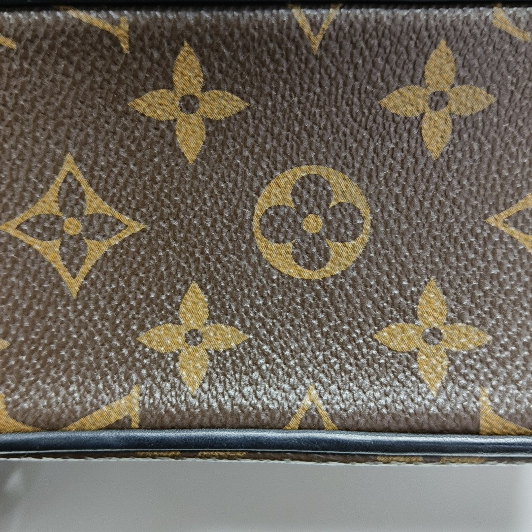 SOFT TRUNK Mini Monogram Coated Canvas Brown