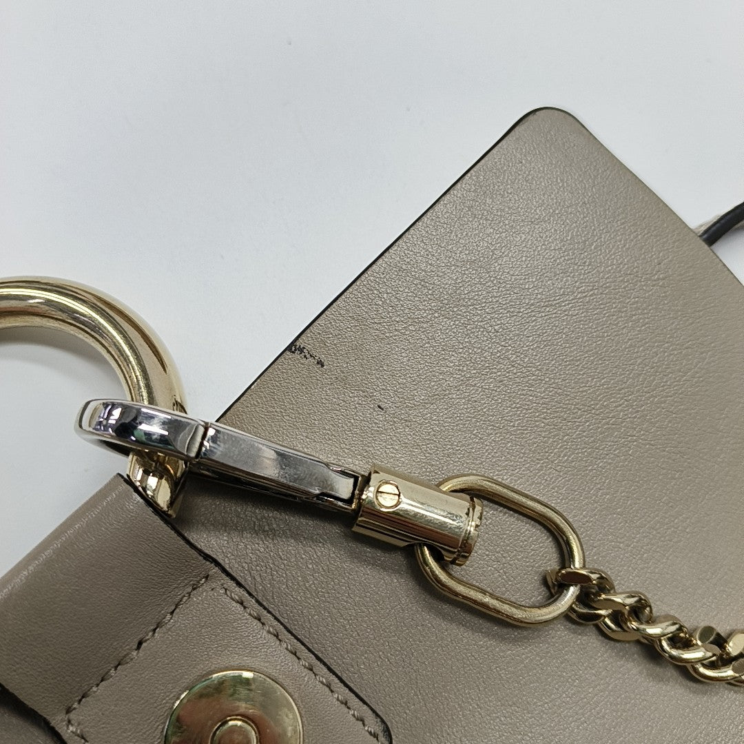 Faye Small Calfskin Gray