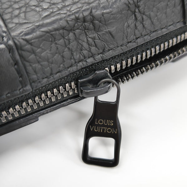 WALLET TRUNK Monogram Calfskin Black