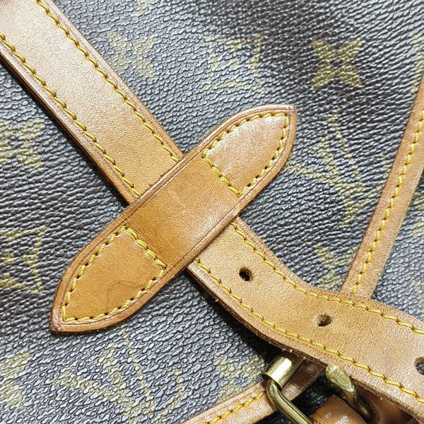 SAUMUR Monogram Coated Canvas Brown