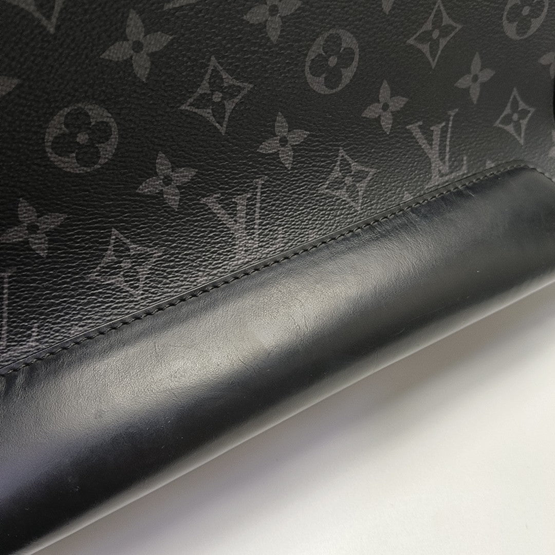 VOYAGER PM Monogram Coated Canvas Black