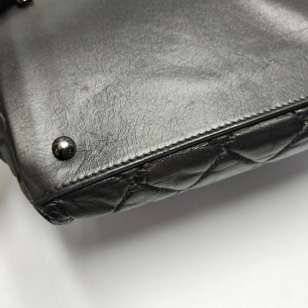 Quilted Calfskin Gray