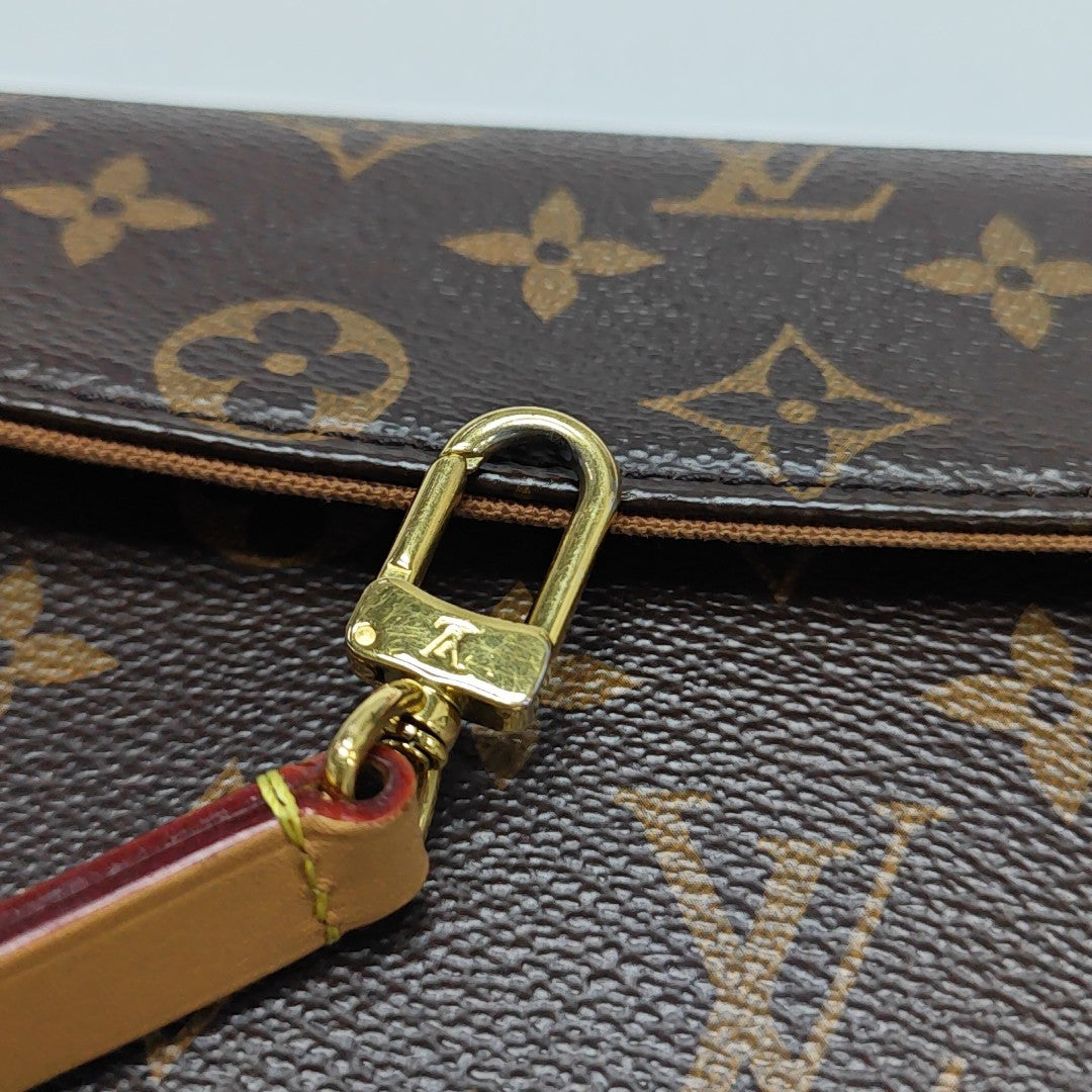 IVY Monogram Coated Canvas Brown