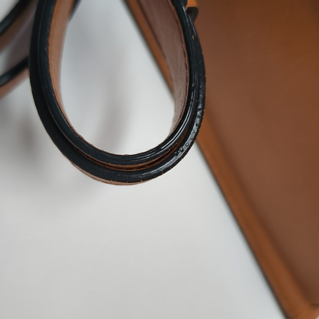 TRACY Small Monogram Coated Canvas Brown