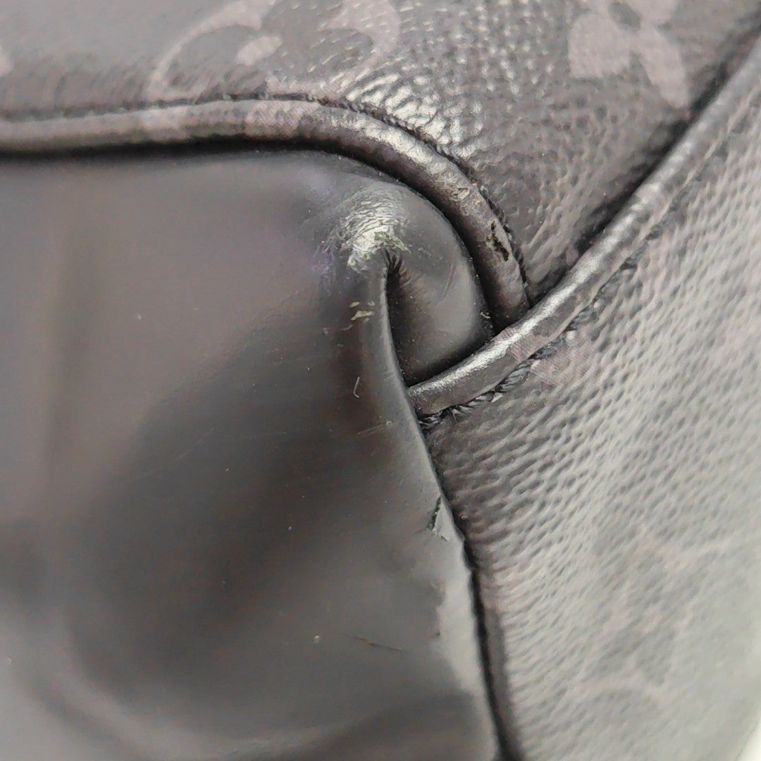 VOYAGER PM Monogram Coated Canvas Black