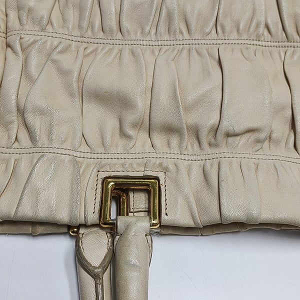 Gaufre Calfskin Beige