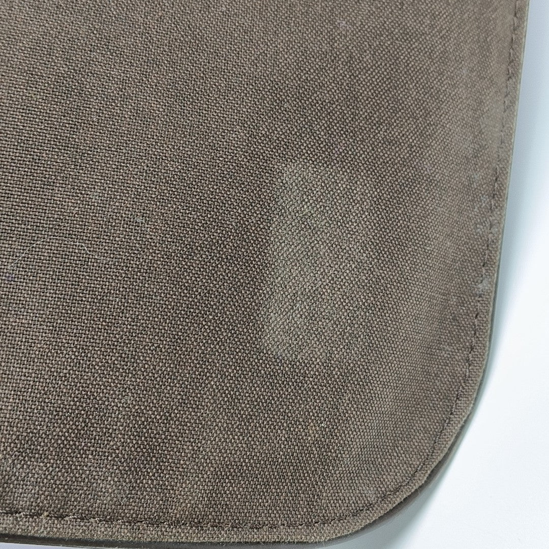 BROOKLYN MM Damier Ebene Coated Canvas Brown