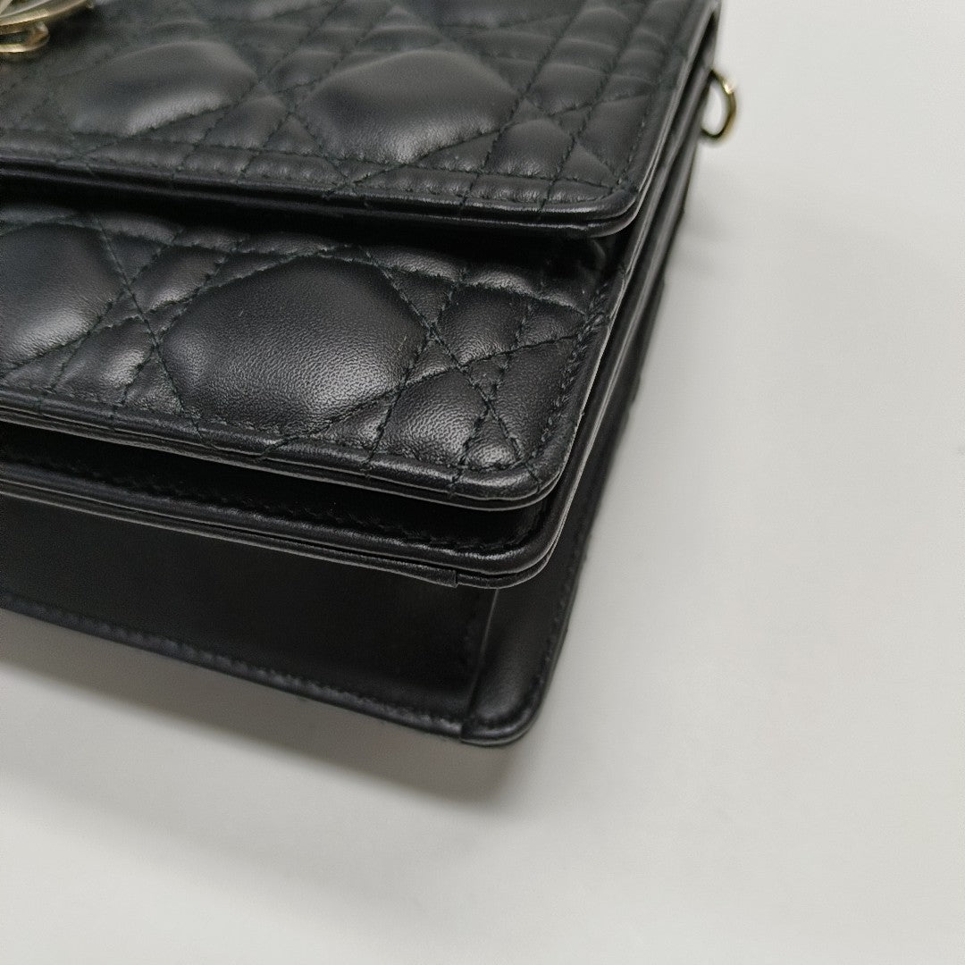 My Dior Cannage Lambskin Black