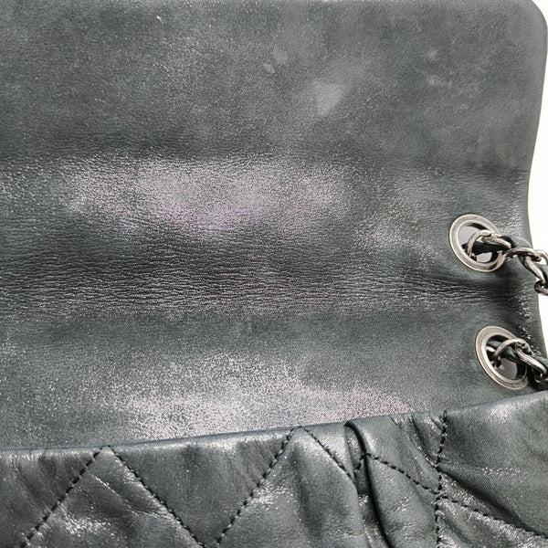 Quilted Calfskin Shoulder Bag Green