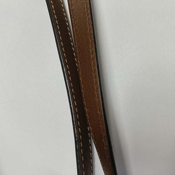 Padlock Medium Monogram Coated Canvas Beige