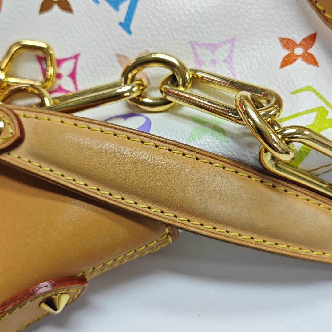 LV × TM JUDY Monogram Coated Canvas White