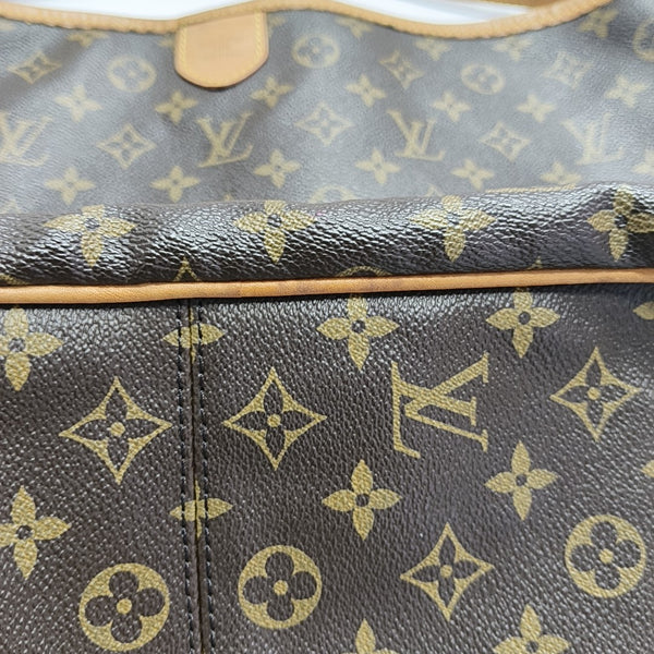 DELIGHTFUL Monogram Coated Canvas Brown