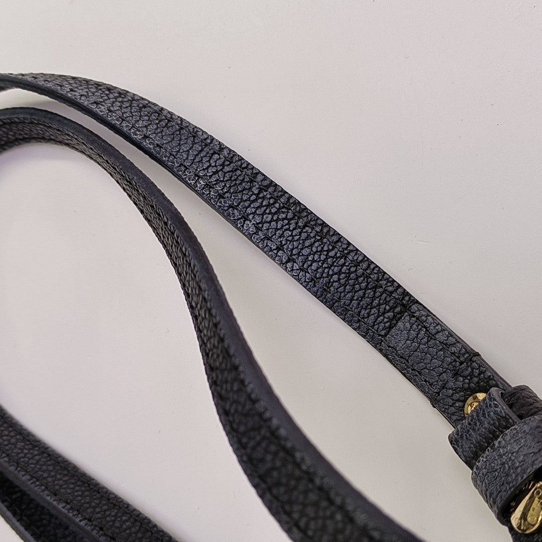 IVY Monogram Calfskin Black