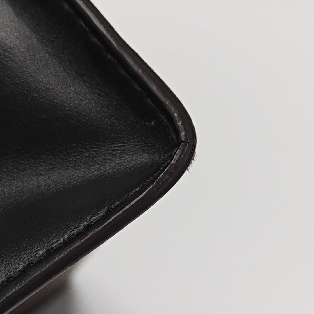 TOILET POCKET 26 Monogram Coated Canvas Brown