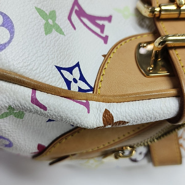 LV × TM CLAUDIA Monogram Coated Canvas White