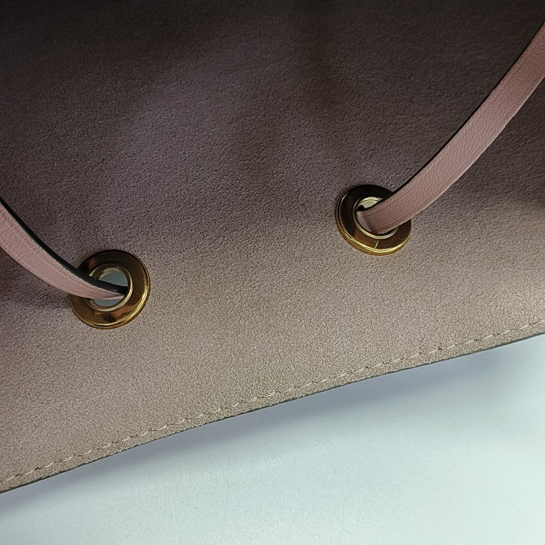 NÉONOÉ MM Monogram Coated Canvas Brown
