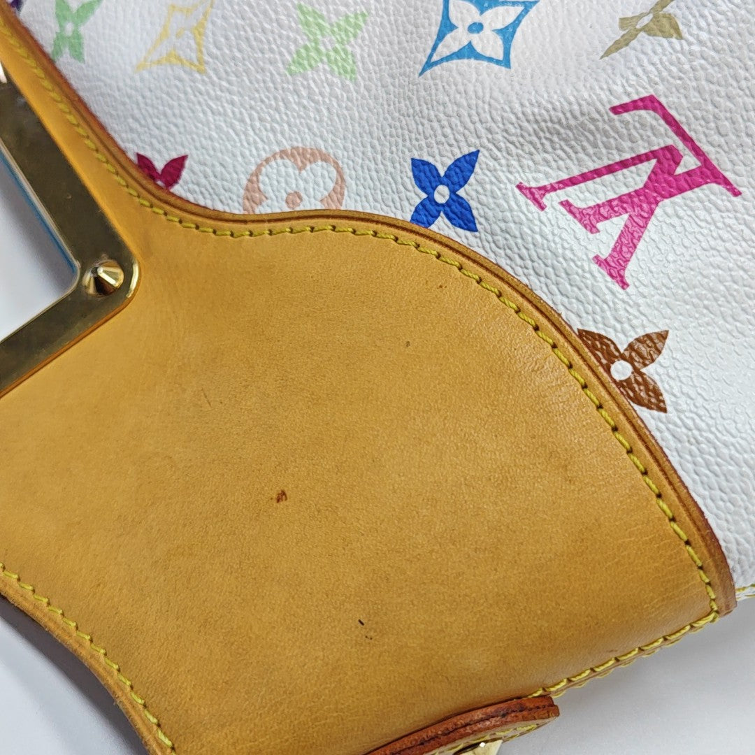 LV × TM JUDY MM Monogram Coated Canvas White