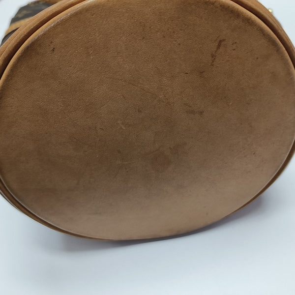 DUFFLE Monogram Coated Canvas Brown