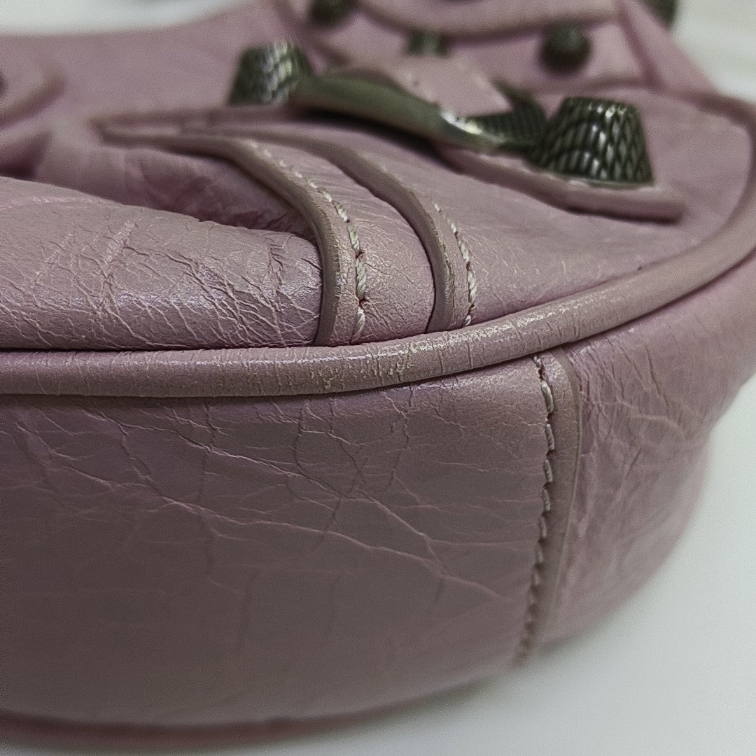 Le Cagole Mini Lambskin Pink